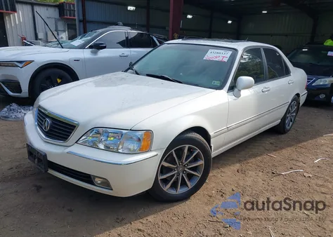 2004 Acura Rl 3.5 из США, поврежденный, VIN JH4KA96614C001327